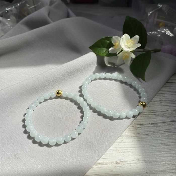 Combo Deal Gelang Giok Type A – Snow Icy & Green Icy - Gambar 3