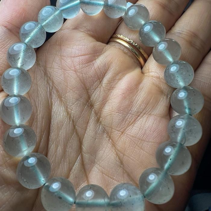 Gelang Green Quartz – Bead Size 9.5mm (Lingkar Pergelangan 17.5cm) - Gambar 4