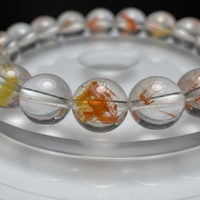 Gelang Kristal Eksklusif Koi Fish – Bead 9.8mm, Lingkar 16.5cm, Simbol Keberuntungan & Ketekunan, Handmade, Elegan & Berenergi Positif - Gambar 5
