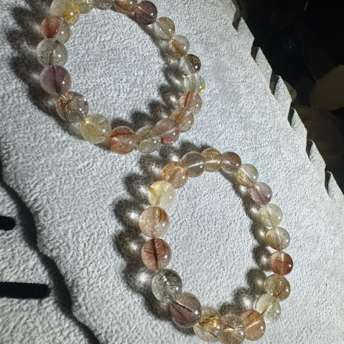 Gelang Mixed Rutile Quartz – Rare Collector Grade