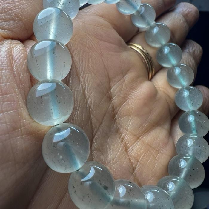 Gelang Green Quartz – Bead Size 9.5mm (Lingkar Pergelangan 17.5cm)