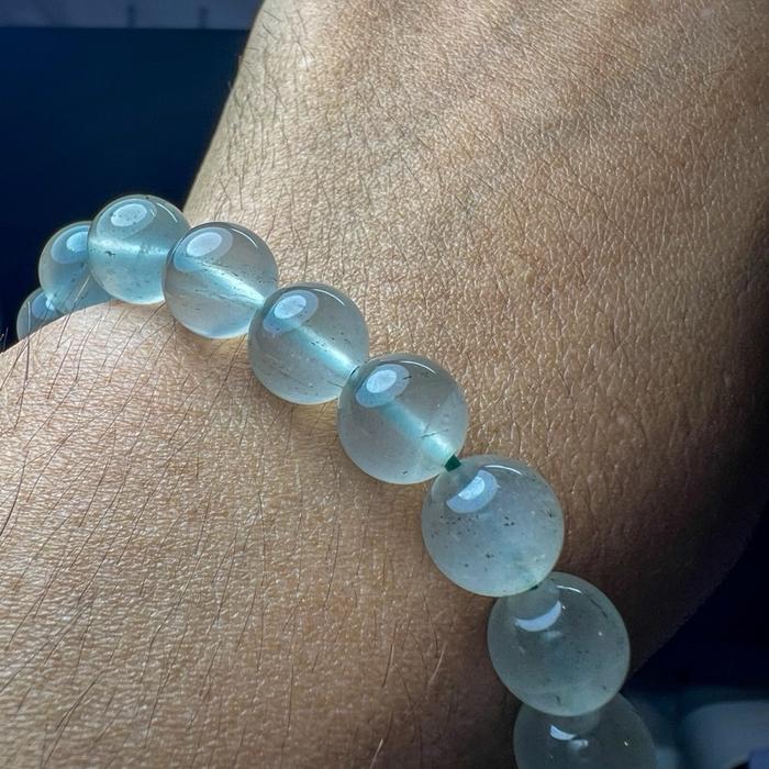 Gelang Green Quartz – Bead Size 9.5mm (Lingkar Pergelangan 17.5cm) - Gambar 3