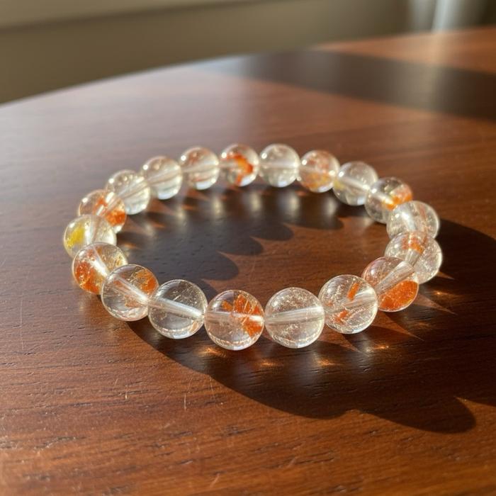 Gelang Kristal Eksklusif Koi Fish – Bead 9.8mm, Lingkar 16.5cm, Simbol Keberuntungan & Ketekunan, Handmade, Elegan & Berenergi Positif - Gambar 4