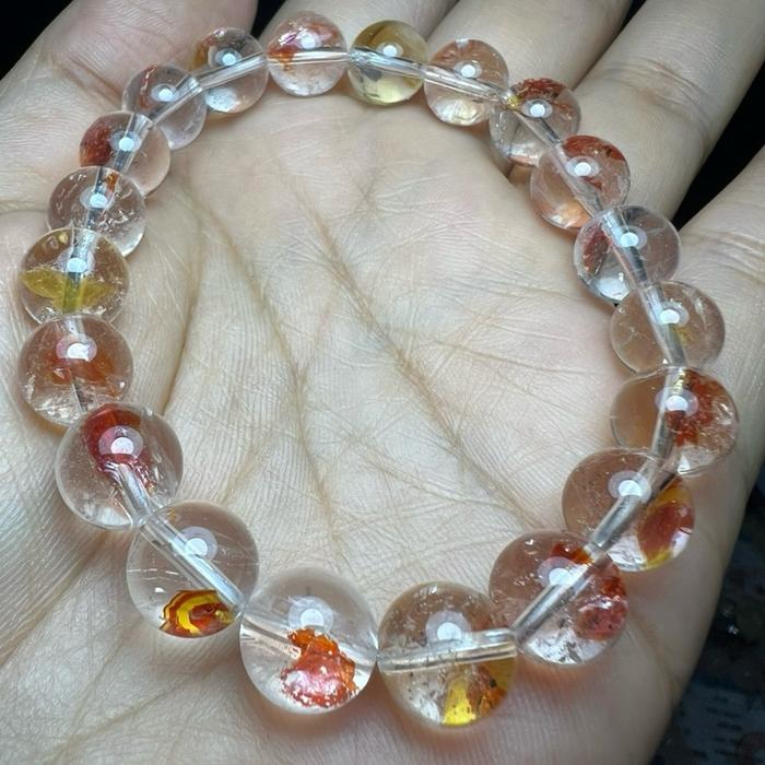 Gelang Kristal Eksklusif Koi Fish – Bead 9.8mm, Lingkar 16.5cm, Simbol Keberuntungan & Ketekunan, Handmade, Elegan & Berenergi Positif - Gambar 7