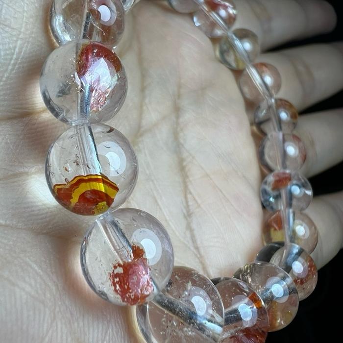 Gelang Kristal Eksklusif Koi Fish – Bead 9.8mm, Lingkar 16.5cm, Simbol Keberuntungan & Ketekunan, Handmade, Elegan & Berenergi Positif - Gambar 6