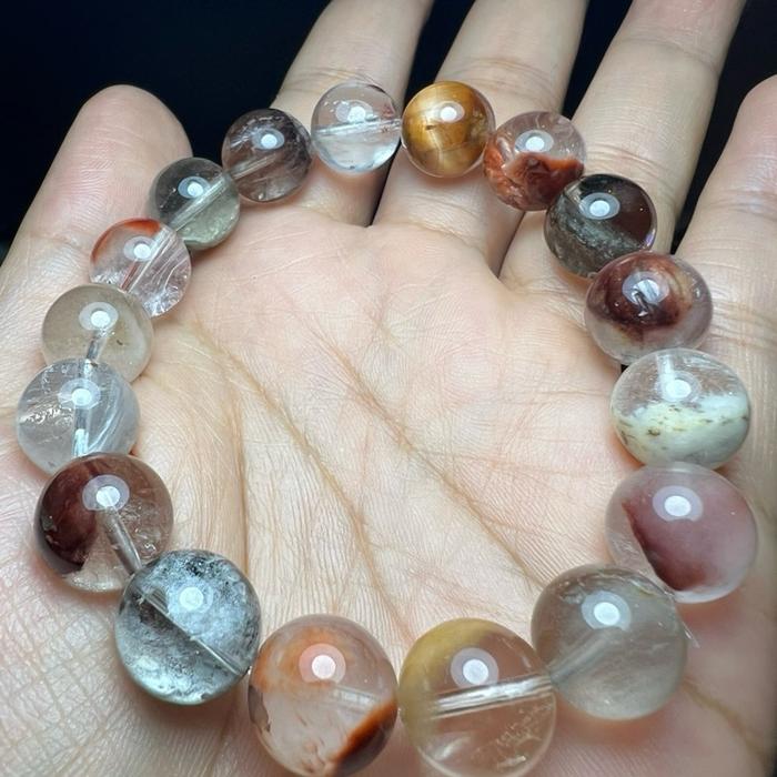 Top Quality Unique View Rabbit Hair Bracelet – Bead 12.2 mm | Wrist 17 cm - Gambar 8