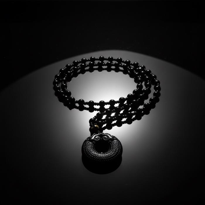 Kalung Giok MoChui – Liontin Ukiran Naga - Gambar 2
