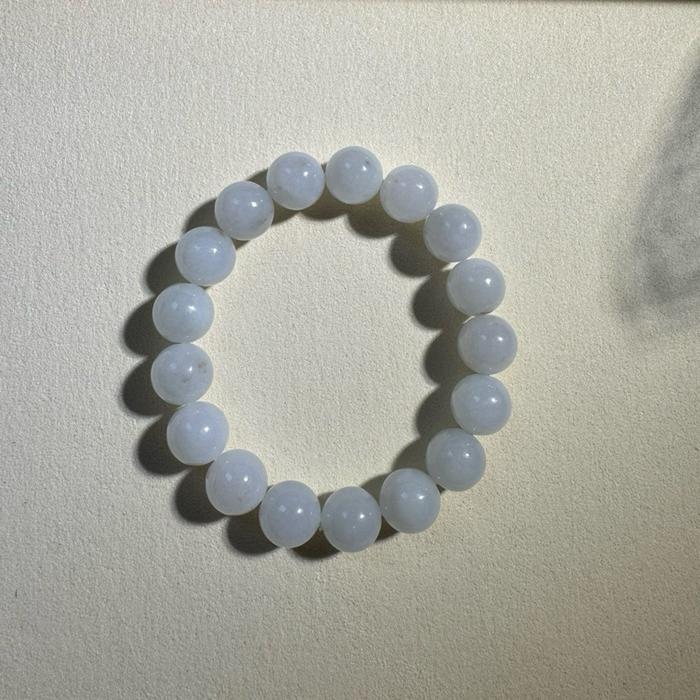 Gelang Giok Burma Type A White Snow Sha Ching & Floating Yellow Collection - Gambar 5