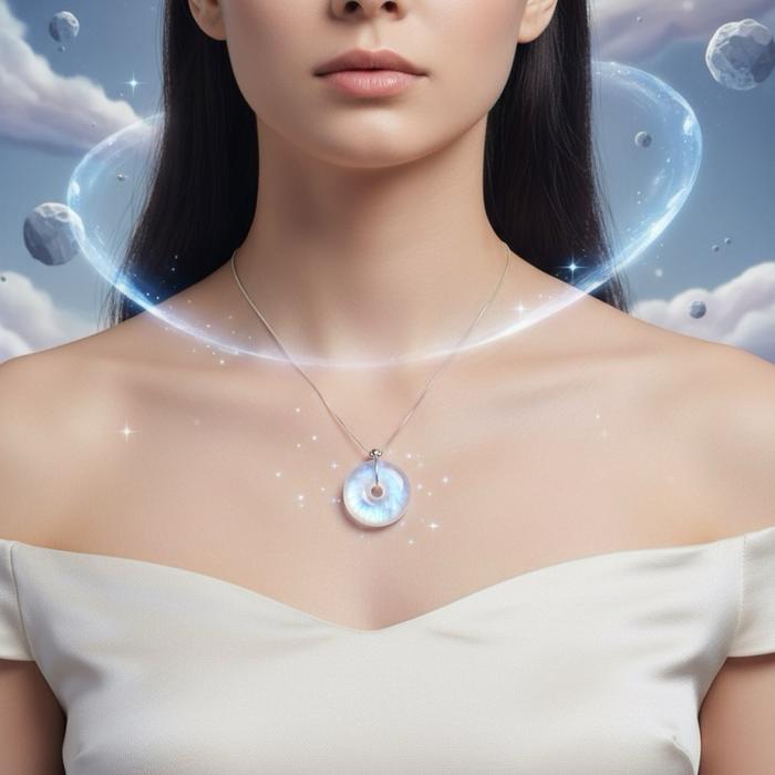Liontin Moonstone – Donut Shape | Silver 925